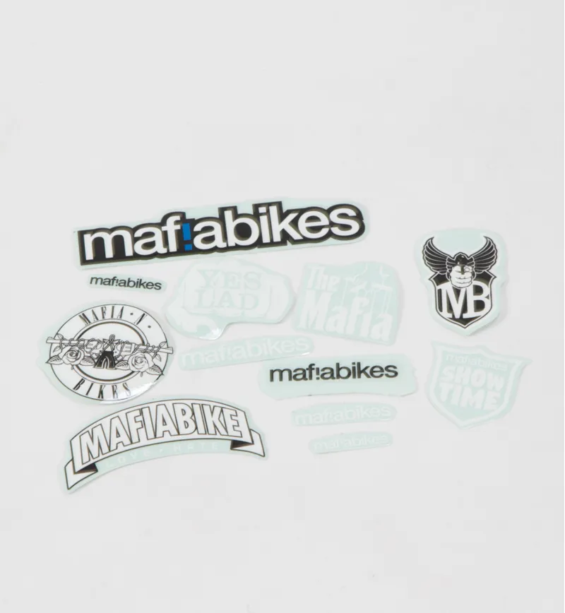 Primo BMX Black//clear Logo Sticker Decal