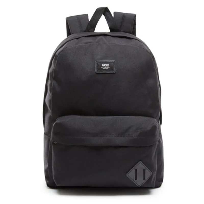 all black vans backpack
