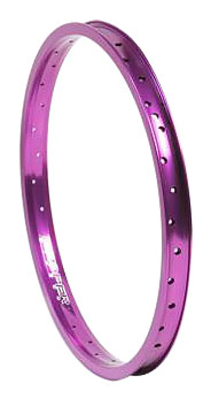 purple bmx rims