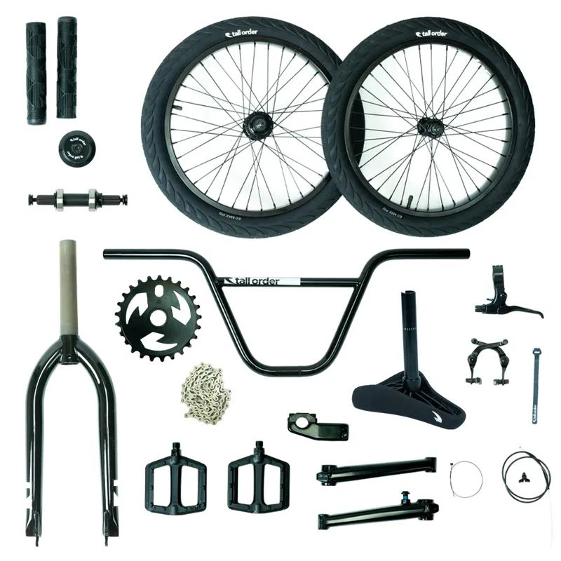 Tall Order Pro 20 Inch Bike Parts Kit Black