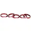 Vocal BMX Alloy Headset Spacer 5mm Red
