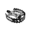 SE Bikes Bear Trap Pedals Black