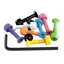 Enuff Allen Bolt Set Multi Coloured 1 Inch