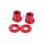 Vocal BMX Axle Nuts Alloy Red