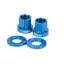 Vocal BMX Axle Nuts Alloy Blue