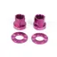 Vocal BMX Axle Nuts Alloy Purple