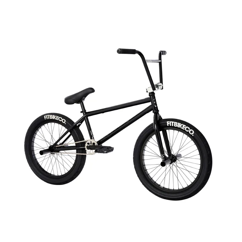 Fit 2021 STR FC 20 Inch Complete BMX Bike Gloss Black 20.5TT