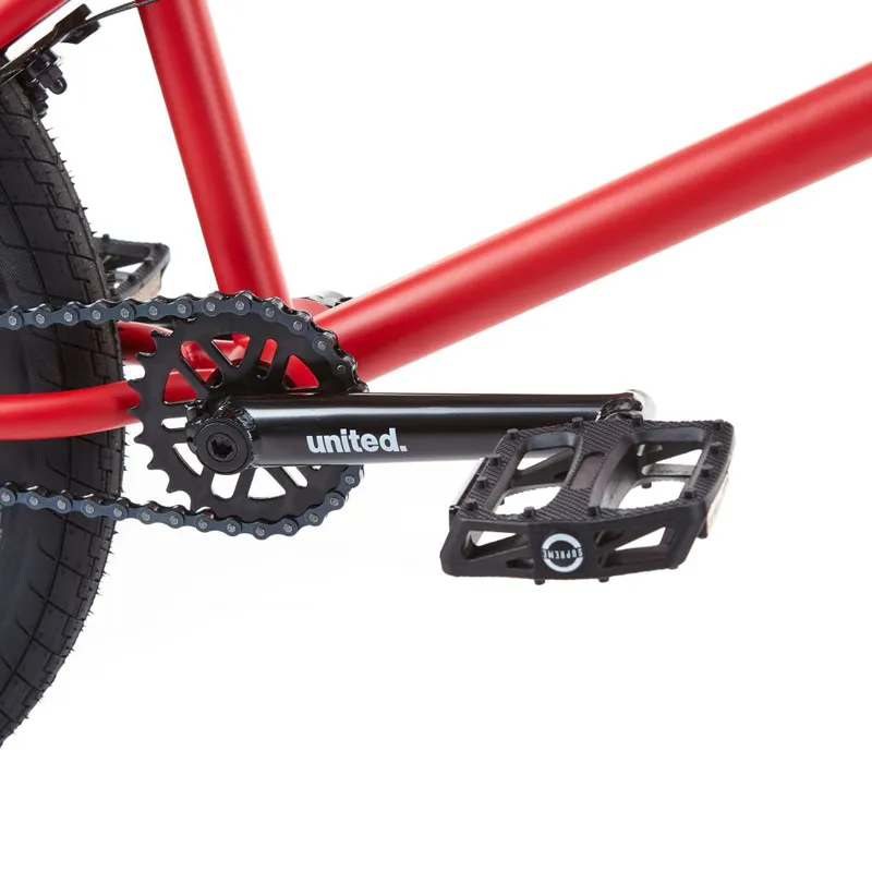 United Supreme 20 Inch Complete BMX Bike Deep Flat Red 20.5TT United Supreme 20 Inch Complete BMX Bike Deep Flat Red 20.5TT