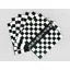 Mafia Bikes Checkered Peg Griptape Black