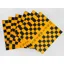 Mafia Bikes Checkered Peg Griptape Yellow