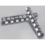 Mafia Bikes Checkered Pad Set Charcoal / White