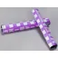 Mafia Bikes Checkered Pad Set Purple / White