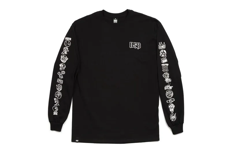 BSD Icon Long Sleeve T-Shirt Black
