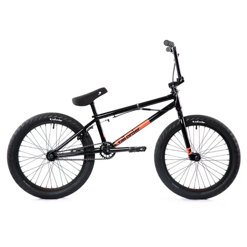 Tall Order 2022 Ramp Small 20 Inch Complete BMX Bike Gloss Black