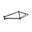 Fiend Reynolds V2 Brakeless Frame Flat Trans Merlot White Splatter