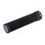 Gusset Single File Lock On Grips Black 133mm