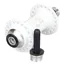 Profile Elite Front Hub White