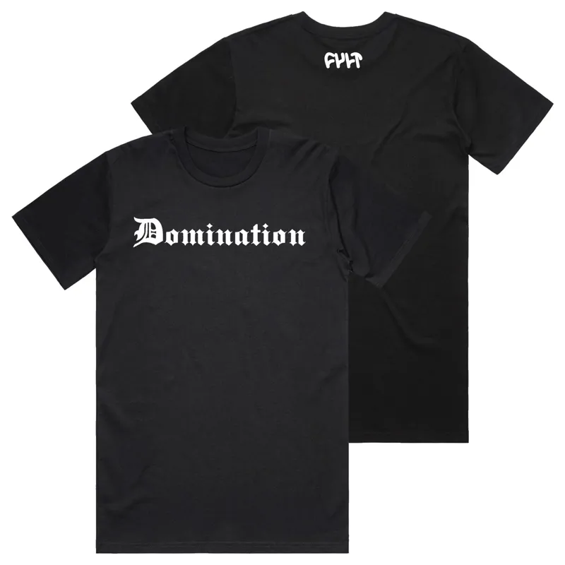 Cult BMX Domination T Shirt Black