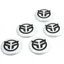 Federal Logo Pin Badge White Pack Of 5