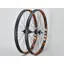 Mafia Bikes 27.5 Inch Geared Wheelset Orange Splatter