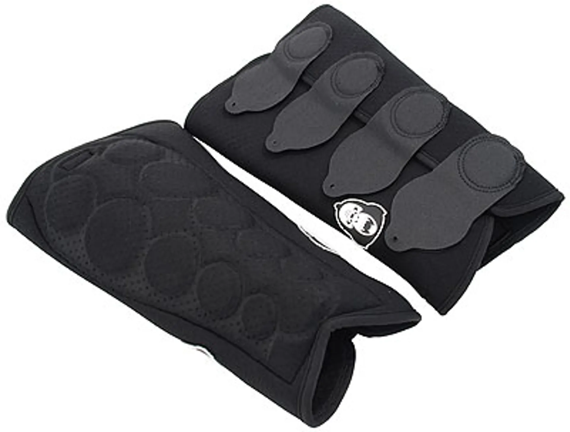 King Kong BMX Shin Pads Black