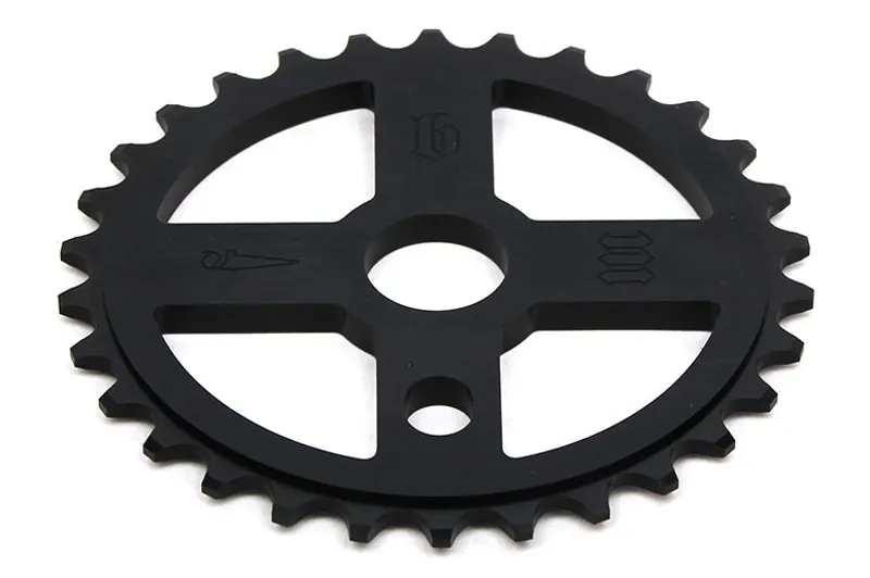 FBM SUPERNAUT Sprocket BMX スプロケット 25t 黒 bsd-sprocket-superlite-black-