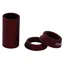 FLY BIKES Spanish bottom Bracket Covers Deep Red 22mm