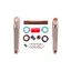FIT Blunt 24mm Cranks Kit Chrome