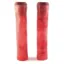 Fiend BMX Flangeless Team Grips Clear / Red Marble