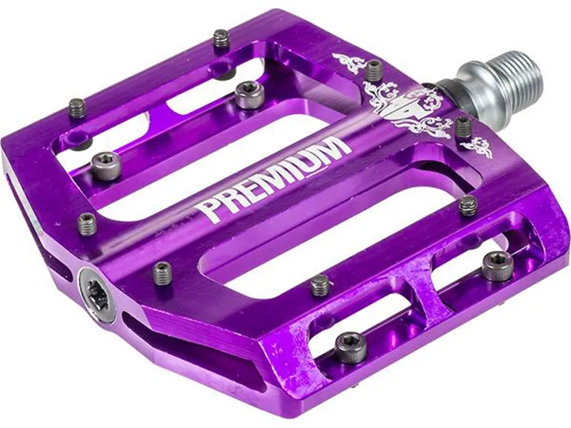 Purple bmx pedals on sale