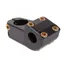 Fit Bikes Aitken Stem Matt Black With Gold Bolts 53mm